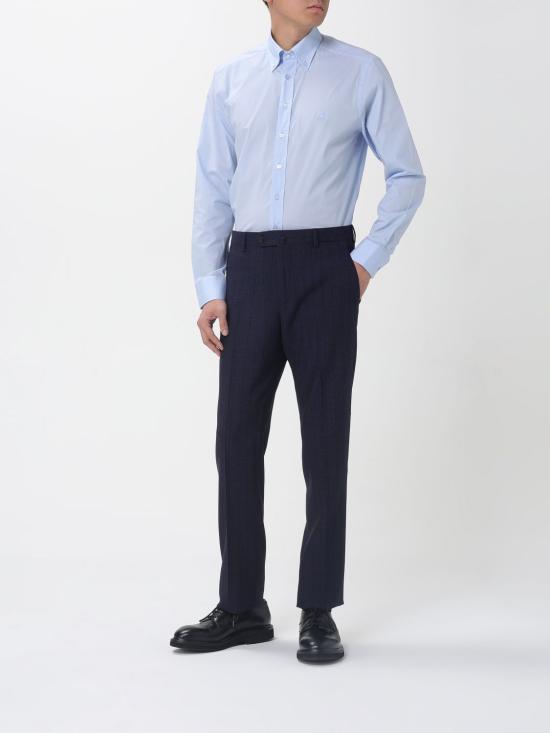 25FW 에트로 긴팔 셔츠 MRIB0004AV607 B3033 Gnawed Blue - ETRO