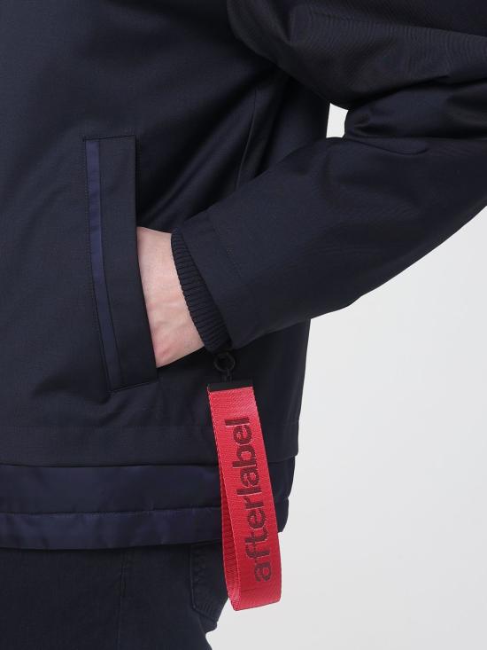 25FW 애프터라벨 숏패딩 W5AA00020 790 Blue - AFTER LABEL