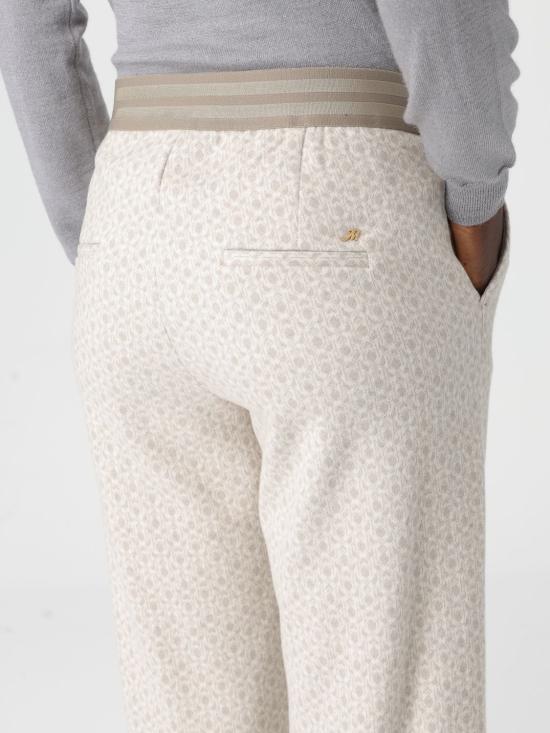 25FW 메이슨 스트레이트 팬츠 4PNT4E640JERT408056 056 White - MASON'S