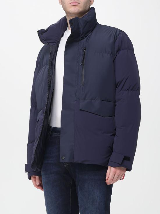 25FW 애프터라벨 숏패딩 W5AA00015 799 Blue - AFTER LABEL