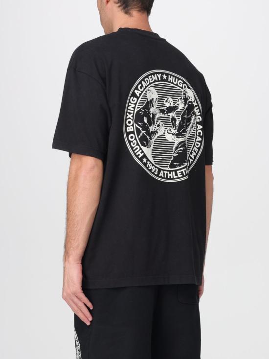 25FW 휴고보스 반팔 티셔츠 50542366 001 Black - HUGO BOSS