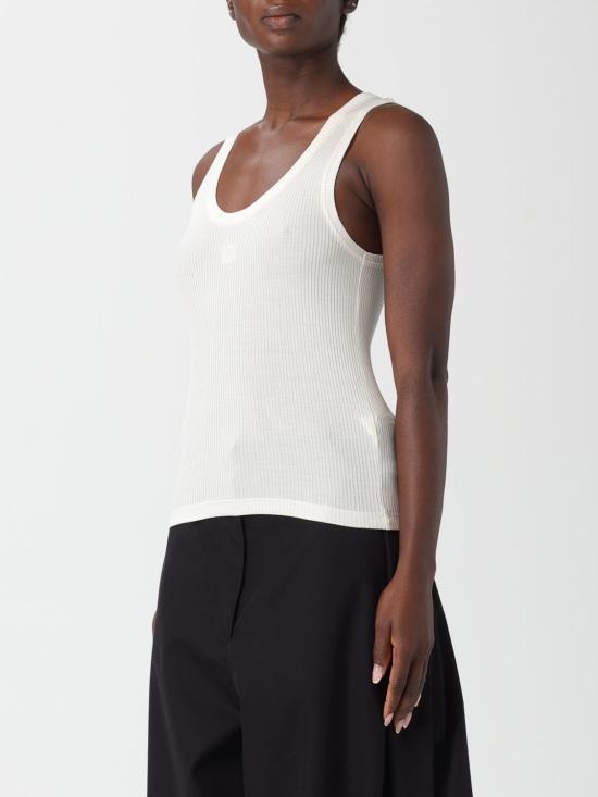 25FW 로에베 민소매 티셔츠 S540Y23X46 1950 White - LOEWE