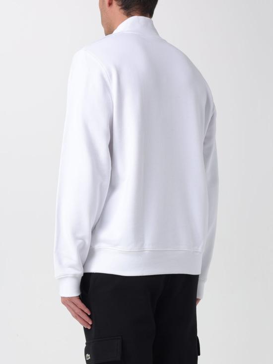 25FW 라코스테 긴팔 티셔츠 SH9774 001 White - LACOSTE