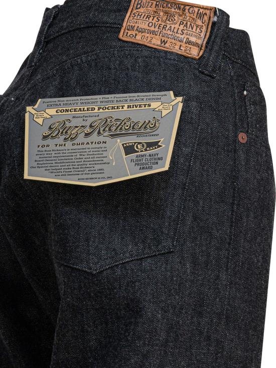 26SS 버즈 릭슨 데님 팬츠 BR43042411 A BLACK - BUZZ RICKSON'S