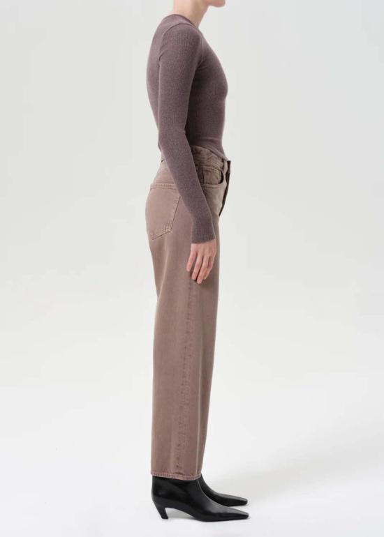  에이골디 데님 팬츠 아골드 렌 진스 세라믹 로즈 - AGOLDE