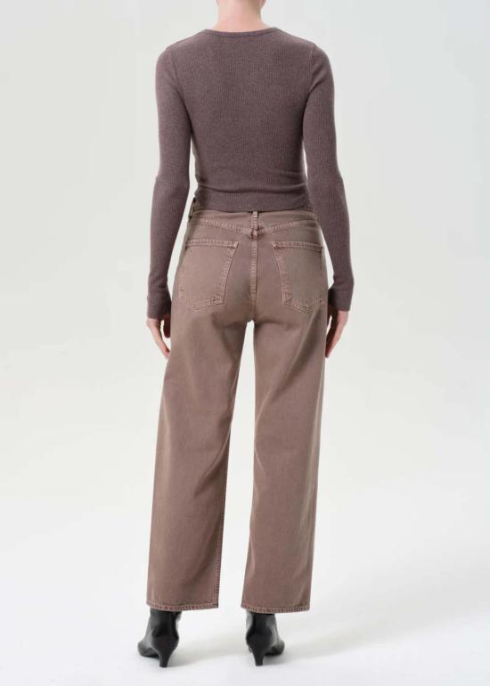  에이골디 데님 팬츠 아골드 렌 진스 세라믹 로즈 - AGOLDE