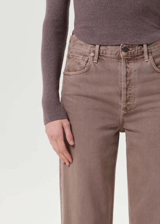  에이골디 데님 팬츠 아골드 렌 진스 세라믹 로즈 - AGOLDE