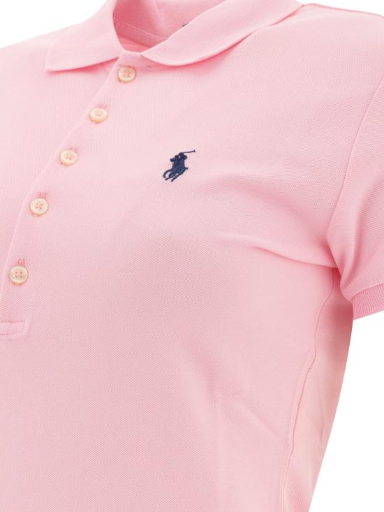 26SS 폴로 랄프로렌 폴로 티셔츠 211870245003SUNKISSED PINK Pink - POLO RALPH LAUREN