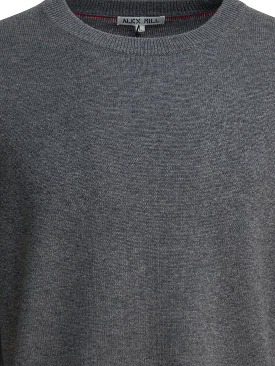 26SS 알렉스 밀 스웨터 256 MW024 2744HEATHER GREY Grey - ALEX MILL