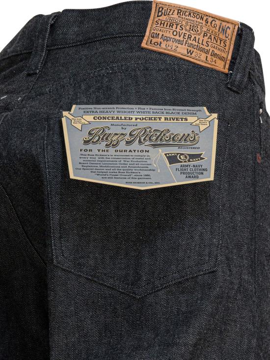 26SS 버즈 릭슨 데님 팬츠 BR43042410 N BLACK - BUZZ RICKSON'S