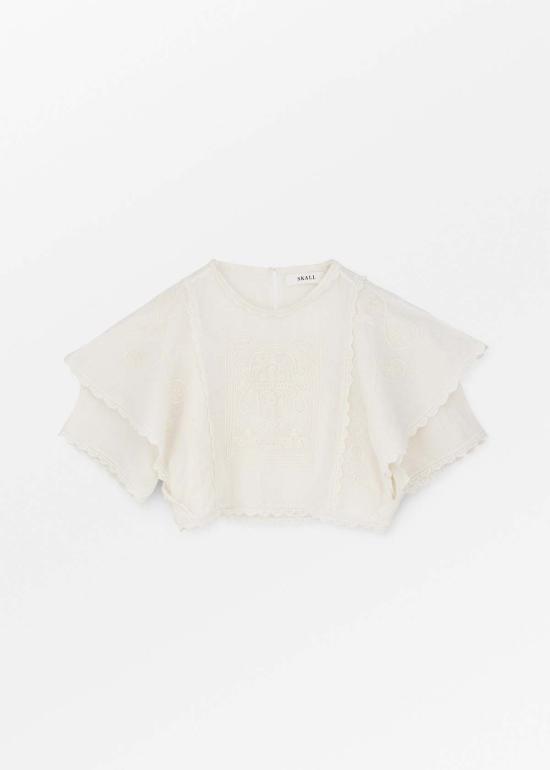  스칼 스튜디오 블라우스 자르딘 탑