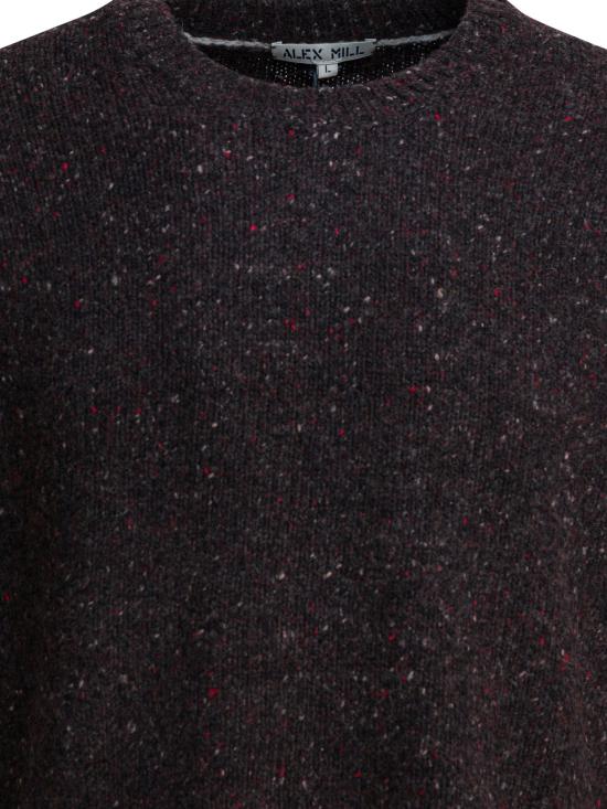 26SS 알렉스 밀 스웨터 200 MW054 2032PINOT NOIR Brown - ALEX MILL