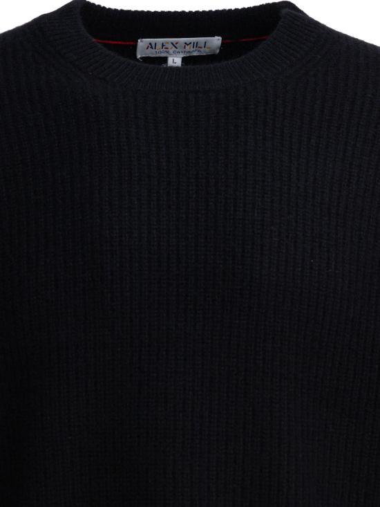 26SS 알렉스 밀 스웨터 218 MW018 2599BLACK Black - ALEX MILL