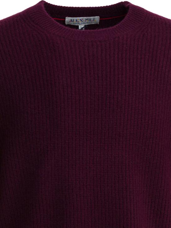 26SS 알렉스 밀 스웨터 218 MW018 2599BORDEAUX Bordeaux - ALEX MILL