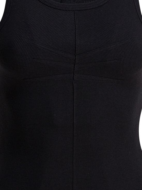 26SS 알라이아 민소매 티셔츠 AA9H1389J085C995 Black - ALAIA