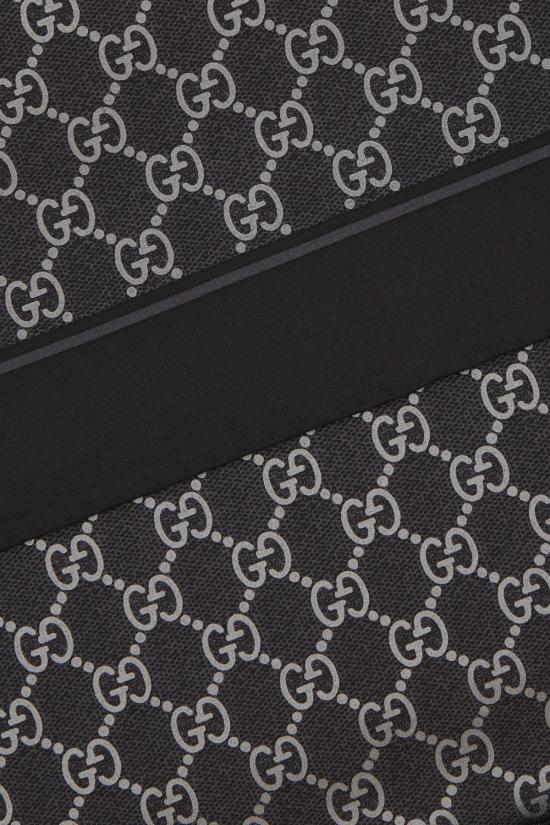 25FW 구찌 프린트 실크 까레 8122513G001 1060 GRIGIO NERO - GUCCI