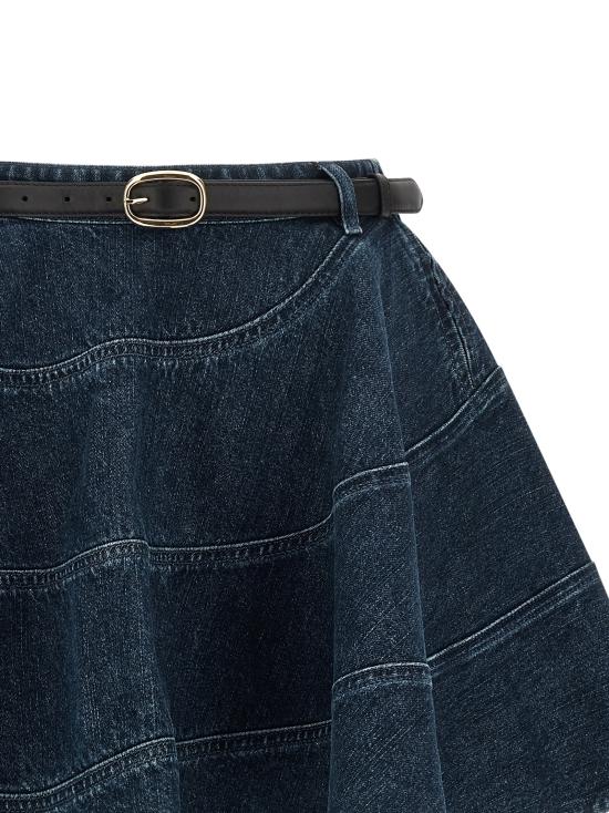 26SS 셀프 포트레이트 숏 스커트 RS26554SKBL BLUE - SELF PORTRAIT