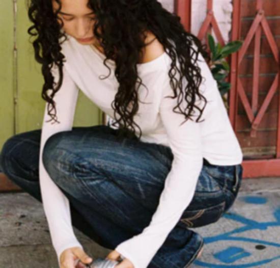  길 블라우스 젤 드류 탑 - GEEL