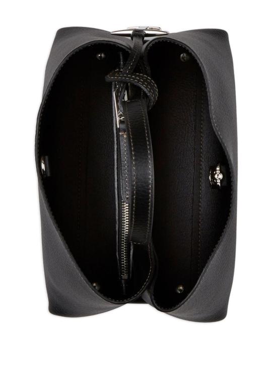 26SS 토즈 마이크로 토트백 XBWAPAEL000QRI B999 BLACK - TODS