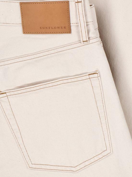 26SS 선플라워 데님 팬츠 5123706 ECRU CONTRAST WHITE - SUNFLOWER
