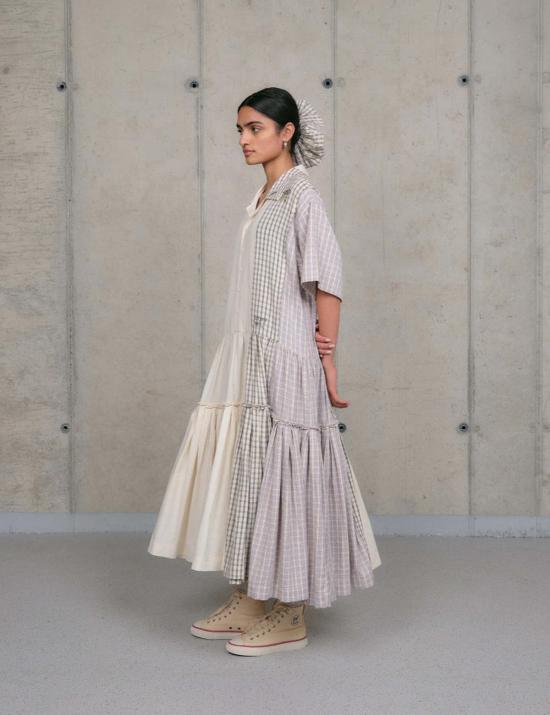  스토리엠에프지 롱 원피스 스토리 제조 애플 드레스 - STORY MFG