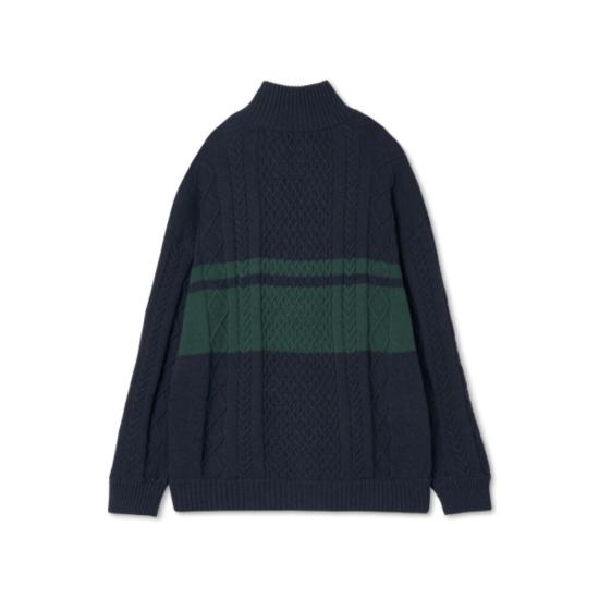  반스 집업 니트 VN000M94LKZ1 DOM - VANS