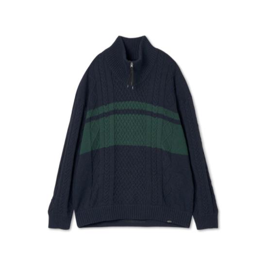  반스 집업 니트 VN000M94LKZ1 DOM