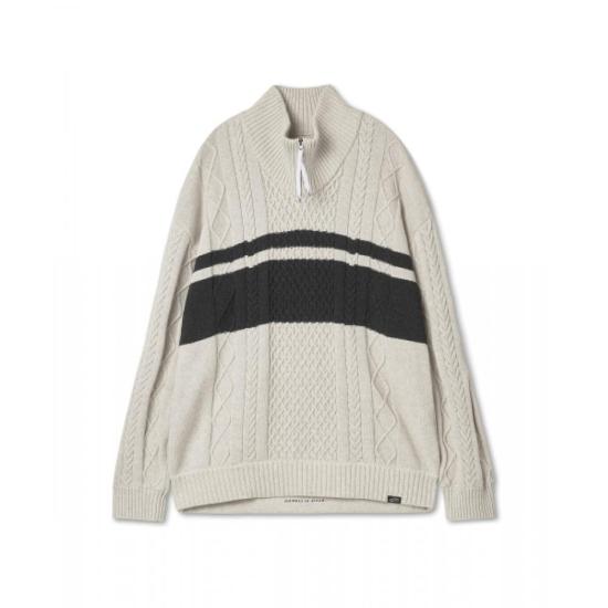  반스 집업 니트 VN000M94FS81 DOM