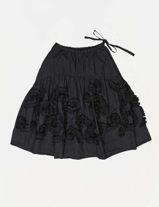  스토리엠에프지 미디 스커트 스토리 제조 오빗 스커트 - STORY MFG