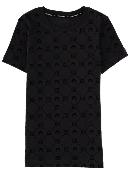 25FW 마린세르 반팔 티셔츠 WTT012A CJER0090BK99 BLACK