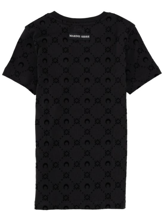 25FW 마린세르 반팔 티셔츠 WTT012A CJER0090BK99 BLACK - MARINE SERRE