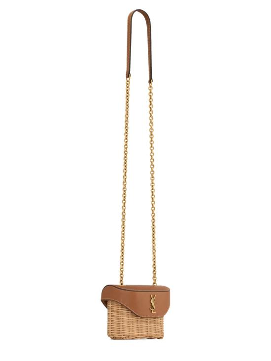 26FW 생로랑 마이크로 박스 오시에 843366 GAAFV2080 BEIGE - SAINT LAURENT
