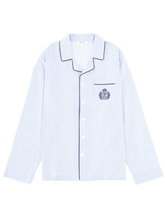 25FW 스포티앤리치 긴팔 셔츠 SI02164243ST02 BLUESTRIPE