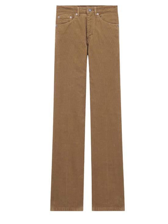 26FW 생로랑 코듀로이 클라이드 팬츠 705103 Y29IA2423 BEIGE