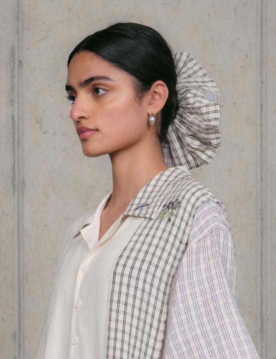  스토리엠에프지 헤어 액세서리 스토리 매뉴팩처 오버사이즈 스크런치 - STORY MFG