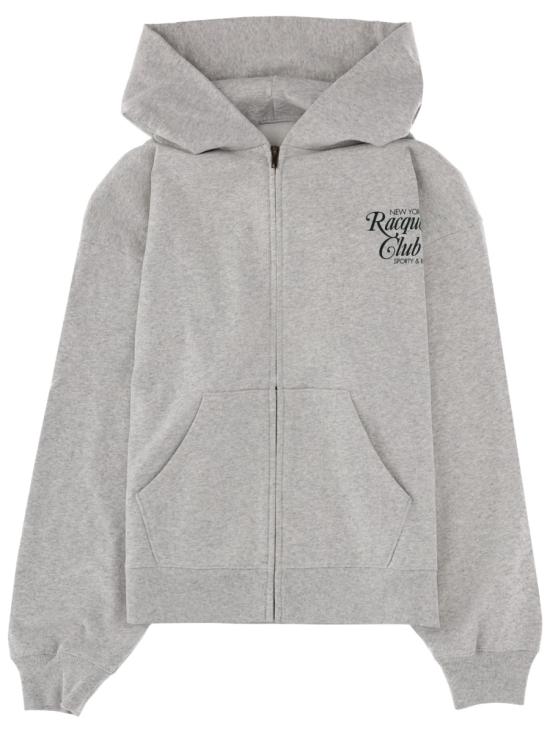 25FW 스포티앤리치 긴팔 티셔츠 ST08861430GY03 HEATHERGRAY GREY