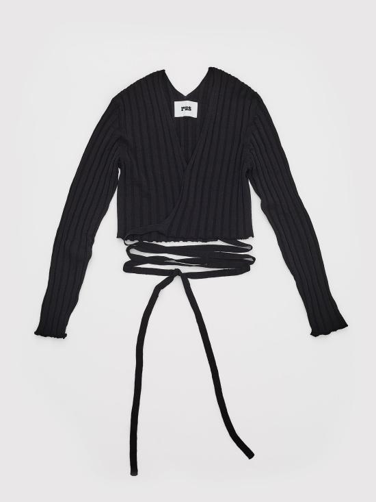  러스 스웨터 RUSW241PRCD012BK BLACK DOM