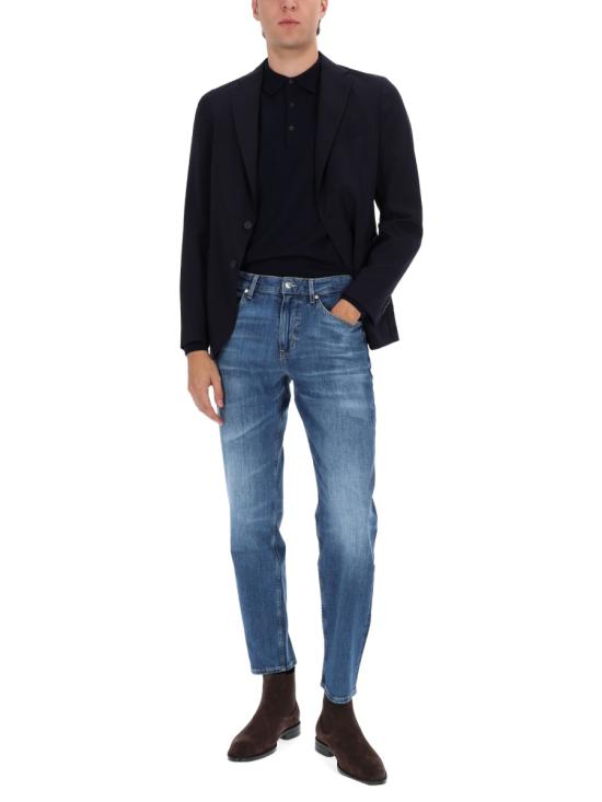 25FW 보스 수트 자켓 50545800 10272785404 BLUE - BOSS