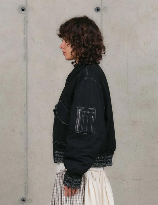  스토리엠에프지 봄버 자켓 스토리 제조 그레인 재킷 - STORY MFG