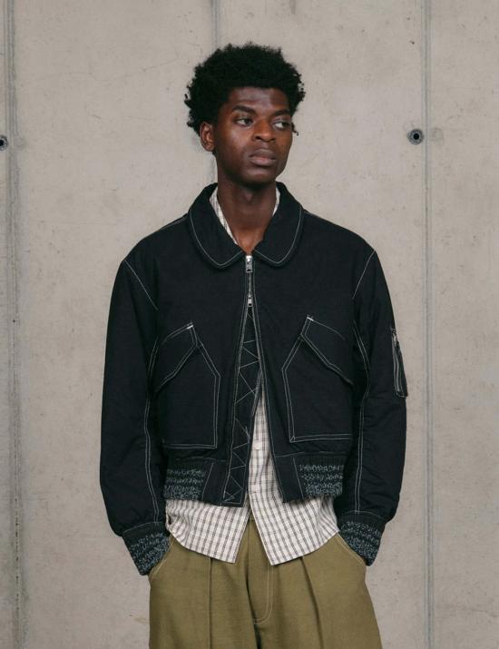  스토리엠에프지 봄버 자켓 스토리 제조 그레인 재킷 - STORY MFG