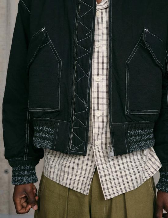  스토리엠에프지 봄버 자켓 스토리 제조 그레인 재킷 - STORY MFG