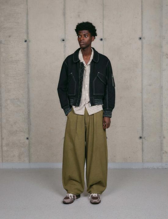  스토리엠에프지 봄버 자켓 스토리 제조 그레인 재킷 - STORY MFG