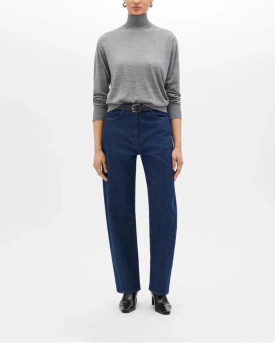  어나더 투모로우 터틀넥 Another Tomorrow 페더웨이트  그레이 - ANOTHER TOMORROW