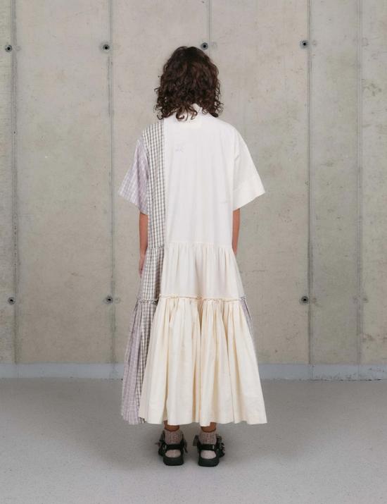  스토리엠에프지 롱 원피스 스토리 제조 애플 드레스 - STORY MFG