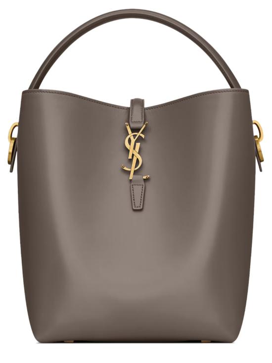 26FW 생로랑 르 37 샤이니 레더백 742828 2R20W1997 GREY