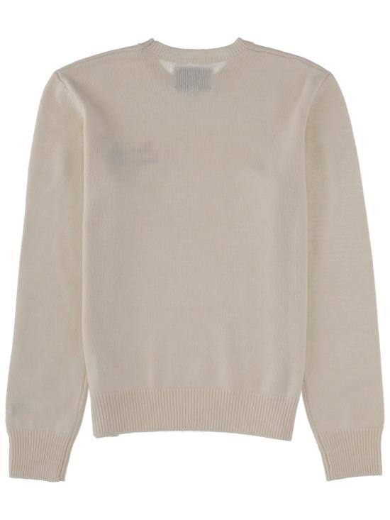 25FW 세인트바쓰 긴팔 티셔츠 QUE0032 03955I10 IVORY - MC2 SAINT BARTH