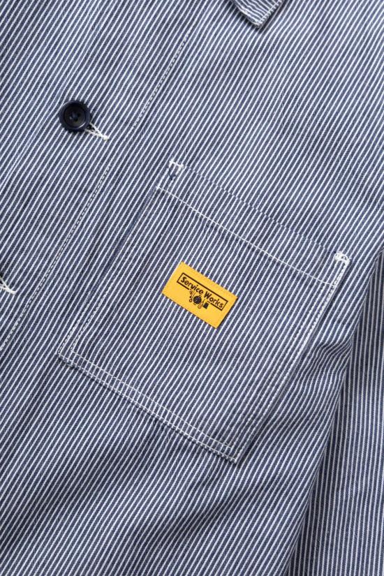  서비스웍스 자켓 서비스 웍스 히코리 스트라이프 잡일 셔츠 - SERVICE WORKS