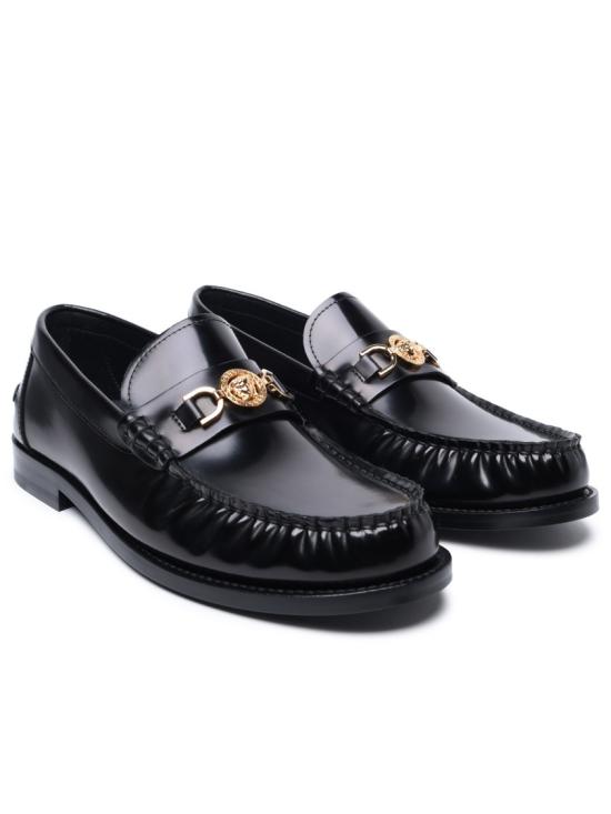  베르사체 로퍼 1013592 1A09912 1B00V Black - VERSACE