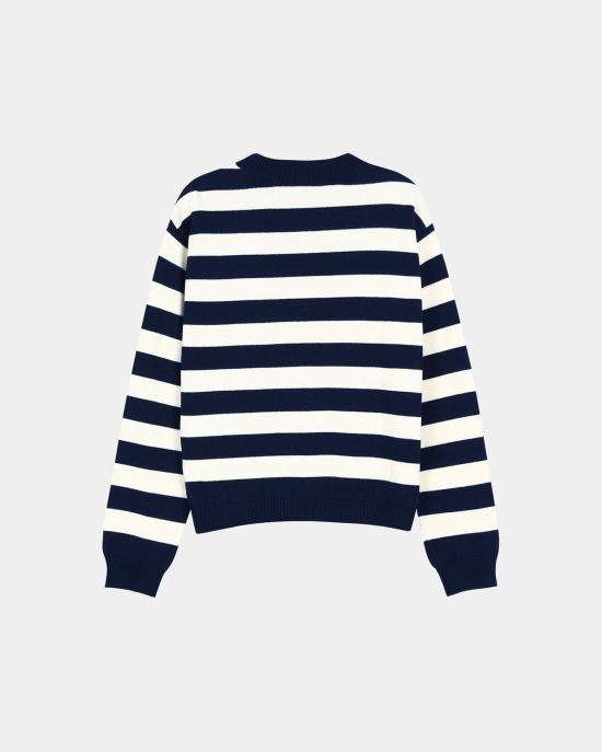  앤더슨벨 스웨터 atb1464w NAVY IVORY DOM - ANDERSSON BELL