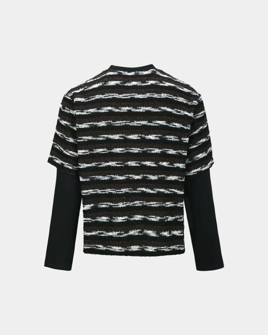  앤더슨벨 스웨터 atb1373u BLACK BROWN DOM - ANDERSSON BELL